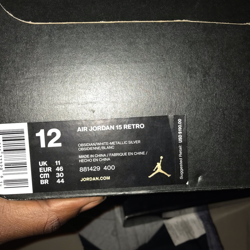 Retro 15 Jordan